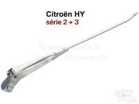 Citroen-DS-11CV-HY - Wiper arm high-grade steel, befitting for Citroen HY series 2 + 3.