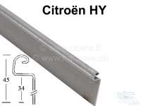 Citroen-DS-11CV-HY - Interior hinge strip (Male) Citroen HY. The hinge has a longer welding sheet metal. For th