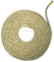 Citroen-DS-11CV-HY - Wind catch sealing trim cord. Suitable for Citroen 11CV + 15CV. Length: 850cm. Or. No. 121
