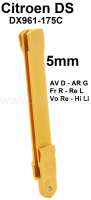 citroen ds 11cv hy window guide 5mm one disk on P35596 - Image 1
