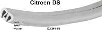 citroen ds 11cv hy windshield seal grey P35019 - Image 1