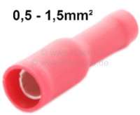 Citroen-2CV - Round plug fememin, red