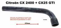 citroen engine cooling cx 25gti radiator hose between expansion tank t piece 2400 P42418 - Image 1