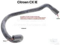 Sonstige-Citroen - CX 25ie, Radiator hose from oil cooler to vapour bubble separator (heater ball). Suitable 