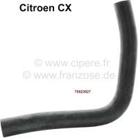 Sonstige-Citroen - CX, radiator hose Citroen CX. Or. No. 75523927