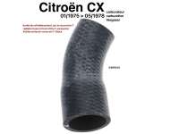 Sonstige-Citroen - CX, radiator hose in front of the T-connector. Suitable for Citroen CX carburettor, from y