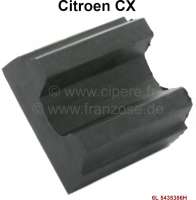 Alle - CX, rubber support, for the radiator. Suitable for Citroen CX. Or. No. 6L 5435386H