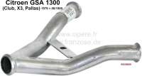 Sonstige-Citroen - Exhaust pipe (Y-pipe). Suitable for GSA 1300 (Club, X3, Pallas), of year of construction 1