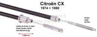 Sonstige-Citroen - Handbrake cable CX 74-80 right1385mm  5490303