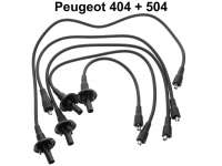 Citroen-2CV - Ignition cable set. Suitable for 404 (1,6L) all model`s. Peugeot 504 (1,8L + Injection). 5