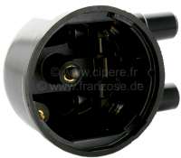 Citroen-2CV - Ducellier, distributor cap (D801), lateral ignition cable outlet. Suitable for Citroen DS,