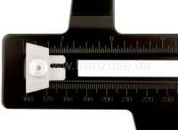 Citroen-DS-11CV-HY - Brake drum waer gauge. Used to measure the wear limit on brake drums as well as to measure