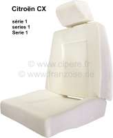 Sonstige-Citroen - CX, foam material upholstery for 1 seat in front (CX series of 1). Consisting of 5 section