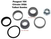 citroen wheel bearings p 104visatalbot bearing set rear P73413 20260428160053 - Image 1