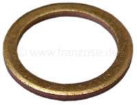 Citroen-2CV - Brake hose copper sealing ring. Dimension: 15 x 20 x 1,5mm. Peugeot Or. No. 444201