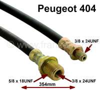 peugeot brake hoses p 404 hose front peuegot P74157 - Image 1