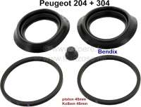 Peugeot - P 204/304, repair set brake caliper Bendix, 48mm piston, all years of  construction until 