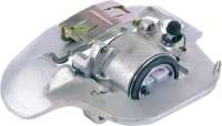 Peugeot - P 504, brake caliper in front. Depending upon assembly position: Behind the axle on the le