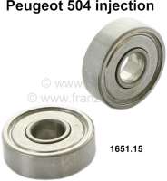Peugeot - P 504, bearing (2 item) throttle valve shaft. Suitable for Peugeot 504 injection engines. 