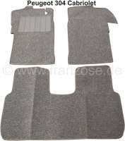 peugeot carpet sets floor mats p 304 set loop P78670 - Image 1
