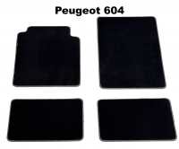 peugeot carpet sets floor mats p 604 set 4 pieces velour exellence P78858 - Image 1