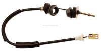Citroen-2CV - P 205/309, clutch cable. Suitable for Peugeot 205/309 (engines 1.6 to 1,9GTI). Length: 714