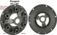 Peugeot - P 203/403 clutch pressure plate (new part). Suitable for Peugeot 203 + 403. For clutch dis