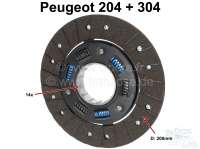 peugeot clutch p 204304 disk torsion springs 204 P72189 - Image 1