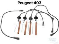 peugeot clutch p 403 ignition cable set as replacement including spark P72801 - Image 1