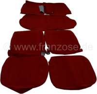 peugeot complete seat covers sets p 404 coverings 2x front P78095 - Image 1