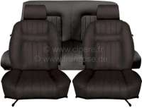 peugeot complete seat covers sets p 504c coverings 2x front P78087 - Image 1