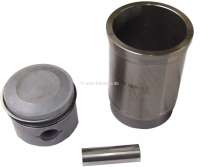 Peugeot - P 404, pistons + liner (4 fittings), suitable for Peugeot 404. For engine: XC5. Engine cap