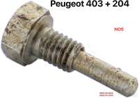 Peugeot - P 403/204, locking screw rocker arm shaft (with guide pin). Dimension: 5 x 8mm. Or. No. 09