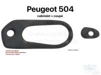 peugeot door locks handles p 504 handle rubber underlays2 pieces P77839 - Image 1