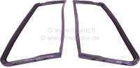 Peugeot - P 404C, seals (2 item) for the triangle window (quarter vent window). Suitable for Peugeot