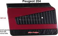 peugeot door trim p 204 lining front on left P78240 - Image 1