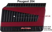 peugeot door trim p 204 lining front on right P78242 - Image 1