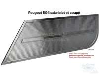 Peugeot - P 504C, panel front bottom left, on the door trim. Suitable for Peugeot 504 convertible + 