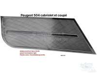 Peugeot - P 504C, panel front bottom right, on the door trim. Suitable for Peugeot 504 convertible +