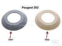 peugeot door trim plastic rosette window regulator handle color grey P78001 - Image 2
