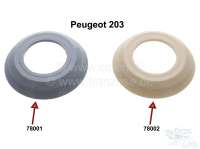 Sonstige-Citroen - Plastic-rosette for window regulator handle, color grey, Peugeot 203