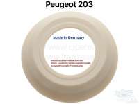 Peugeot - Plastic - rosette for window regulator handle, color ivory, Peugeot 203