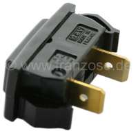 Peugeot - Push-button actuator for control of the brake warning lamp. Suitable for Peugeot 404 (star