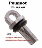 peugeot engine block coolant drain plug on 203 403 404 screw is supplied P73665 - Image 1
