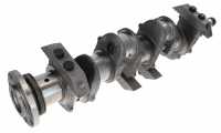 Peugeot - P 504, crankshaft (new part). Suitable for Peugeot 504 with 2.0L engine (carburettor + inj