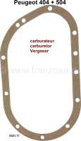 Peugeot - Valve timing cover seal. Suitable for Peugeot 404 with carburetor engine. Peugeot 504 (car