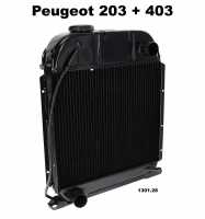 peugeot engine cooling 203403 radiator new part 203 403 130128 P72145 - Image 1