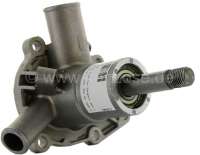 Peugeot - P 204/304, water pump, with disengageable fan blade. Length of the axle: 54,5mm to water p