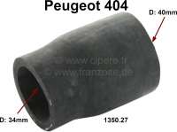 Peugeot - P 404, radiator hose reduction connection for the water pump. Suitable for Peugeot 404. In