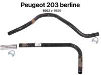 peugeot exhaust system p 203 pipe center second sedan P72946 - Image 1
